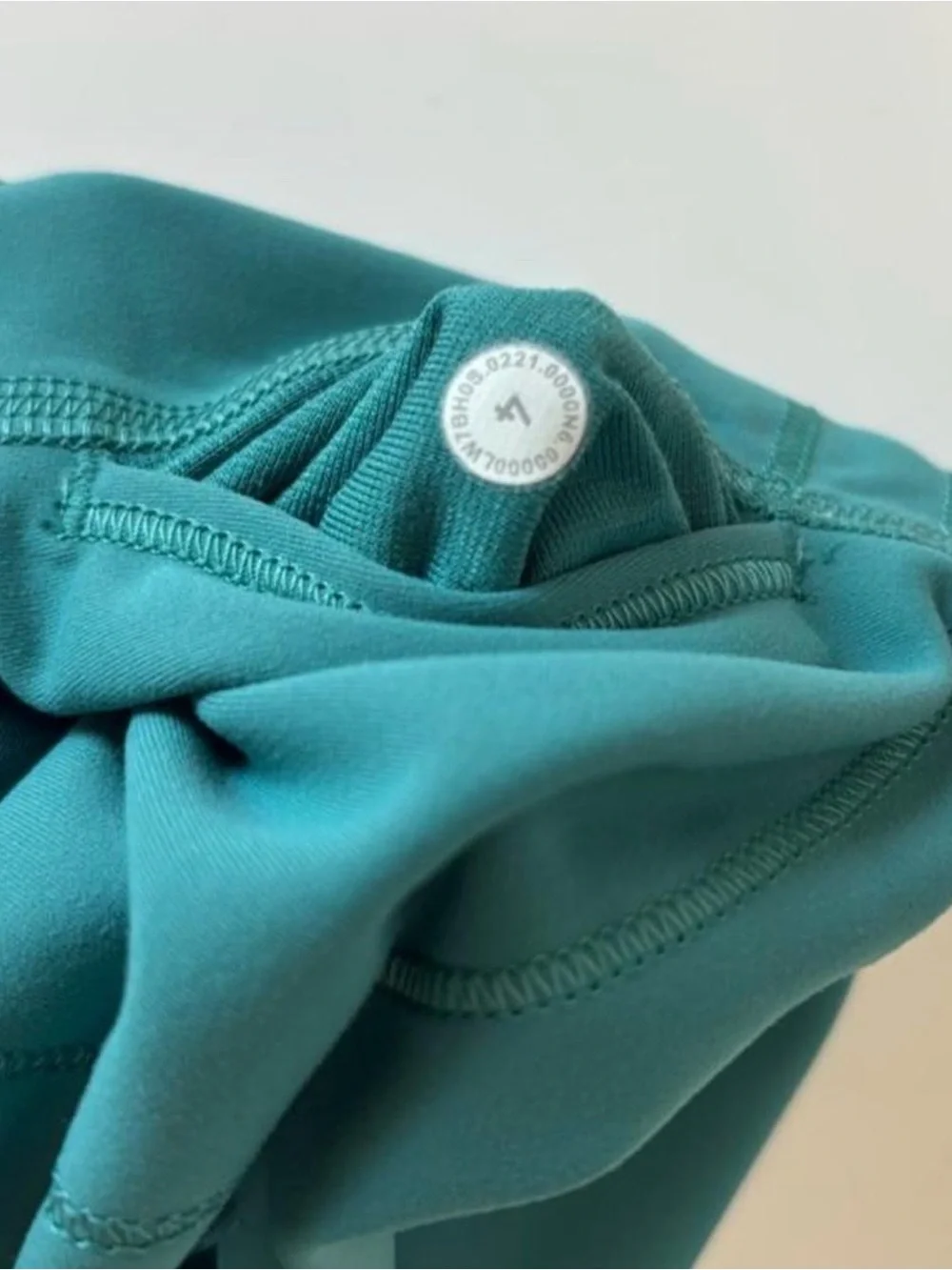 lululemon athletica Teal Athletic Short & Strappy Sports Bra Set - Picture 7 of 8